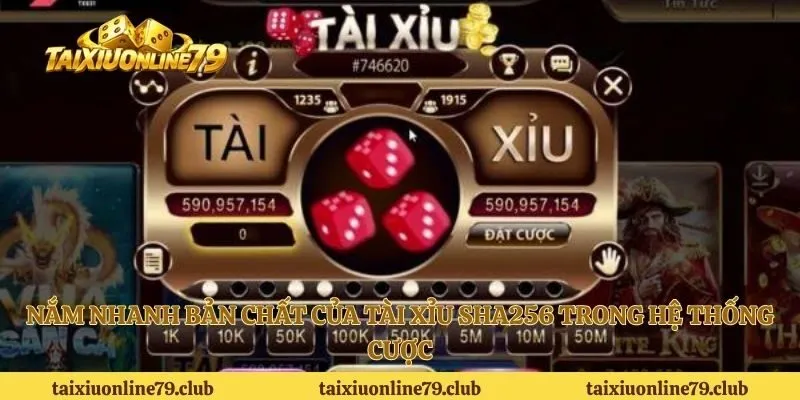 Nắm nhanh bản chất của tài xỉu sha256 trong hệ thống cược